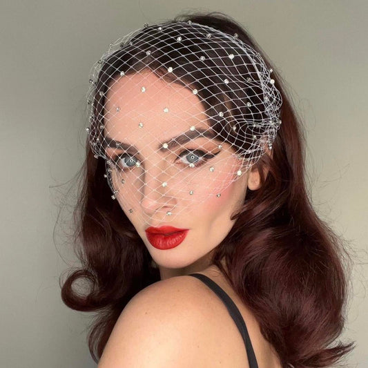 Glittering Bride Veil