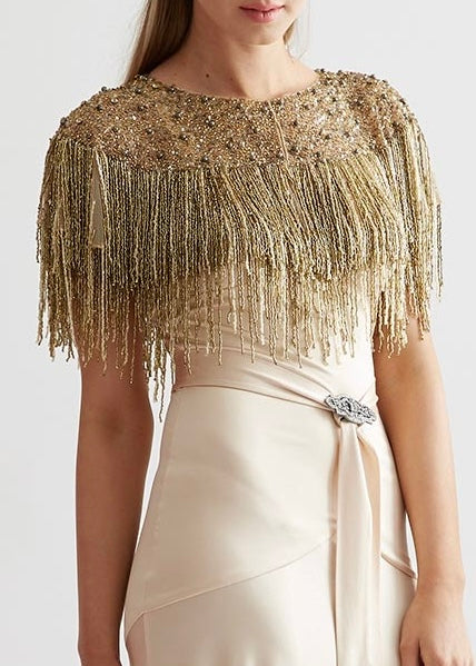 Josephine Cape in Gold