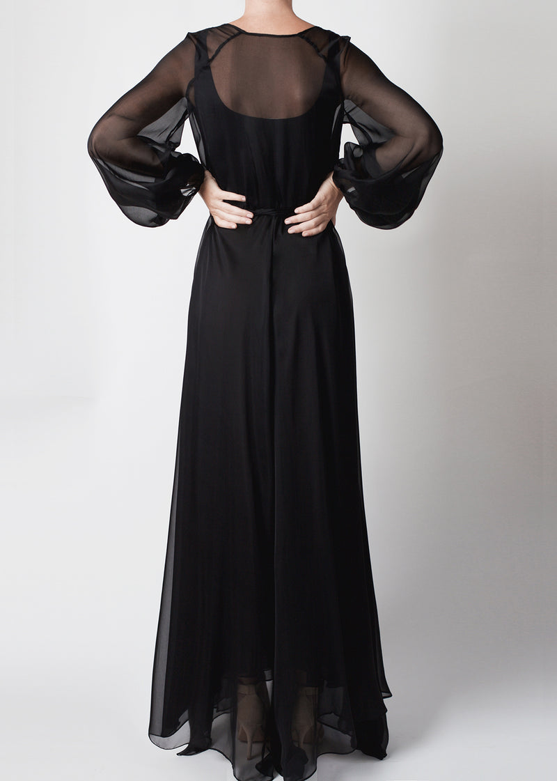 Stellar Robe in Noir
